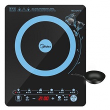 美的Midea电磁炉超薄防滑触摸屏 送升级版炒锅